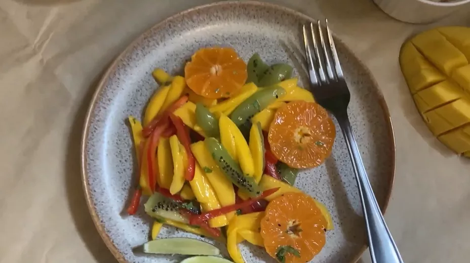 Mango in Salad 4 Ways